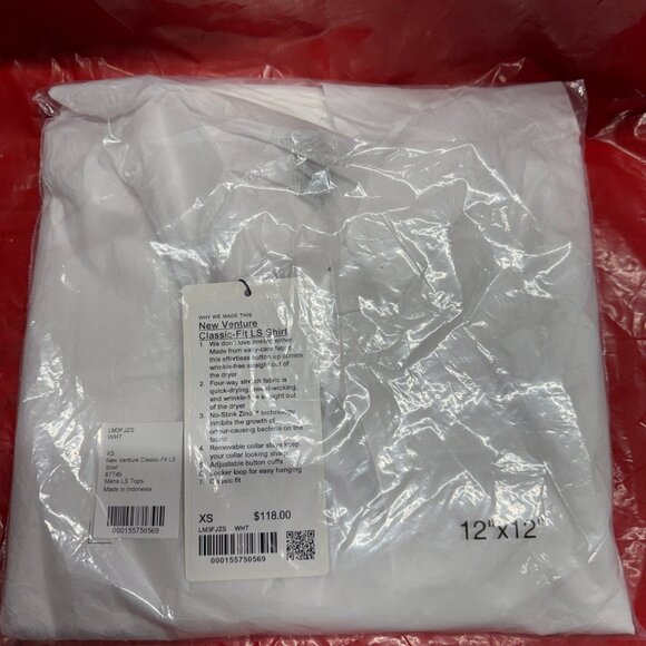 BNWT Lululemon New Venture Long-Sleeve Shirt Classic-Fit, White, XS - Picture 6 of 6